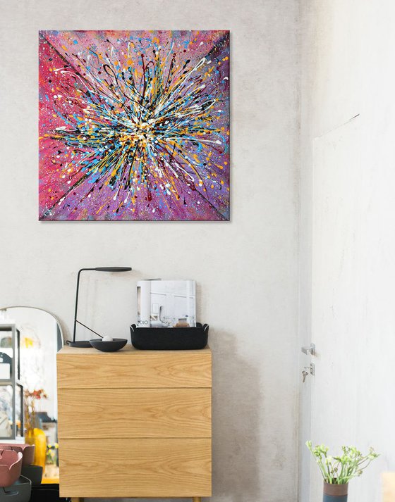 GALACTIC TRIP - Modern Abstract, Urban Gift idea