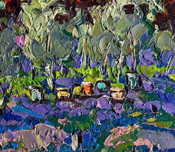 In the shade of the garden