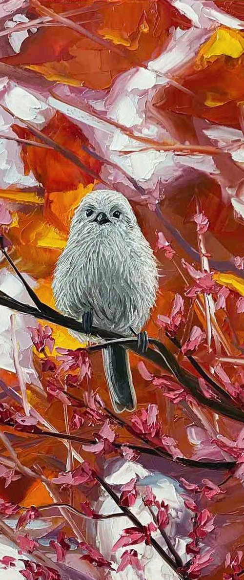 Cute Little Bird by Elena Adele Dmitrenko