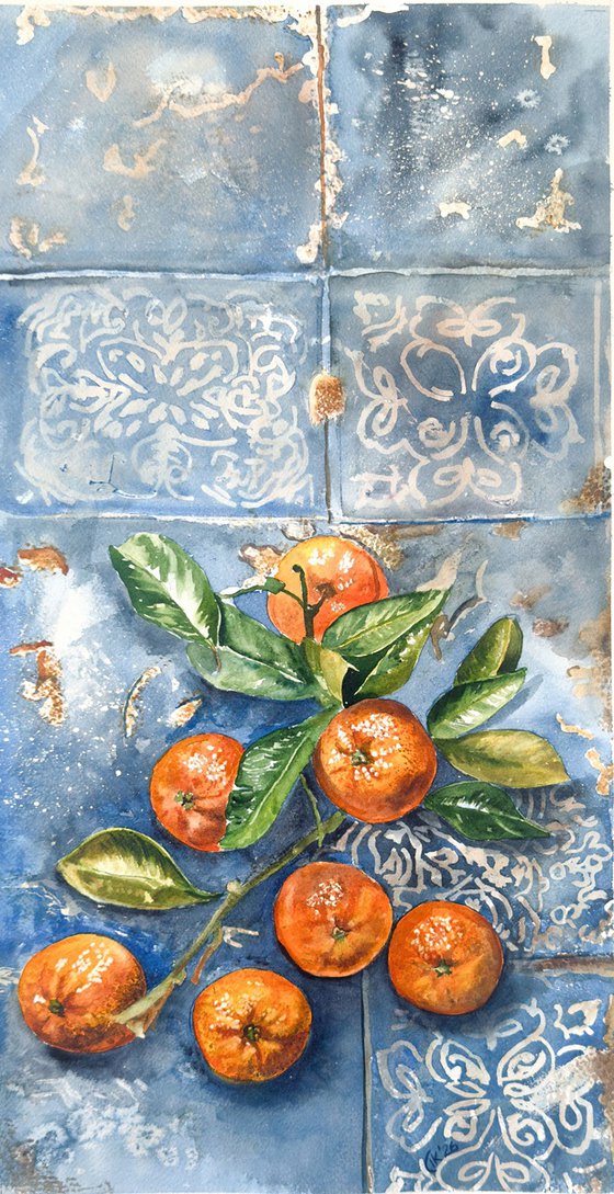 Portuguese Harvest -  Sunlit Tangerines