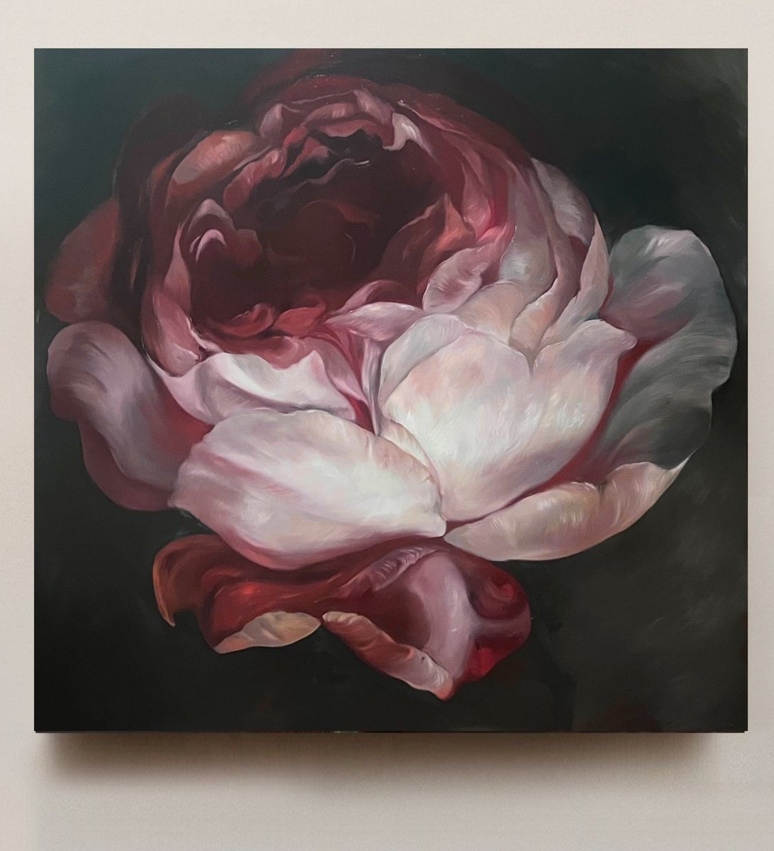 Old Holland Flower 9 By Rosi Roys, 39 X 39, Artwork For Sale On Artfinder