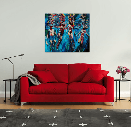 In the light of the water