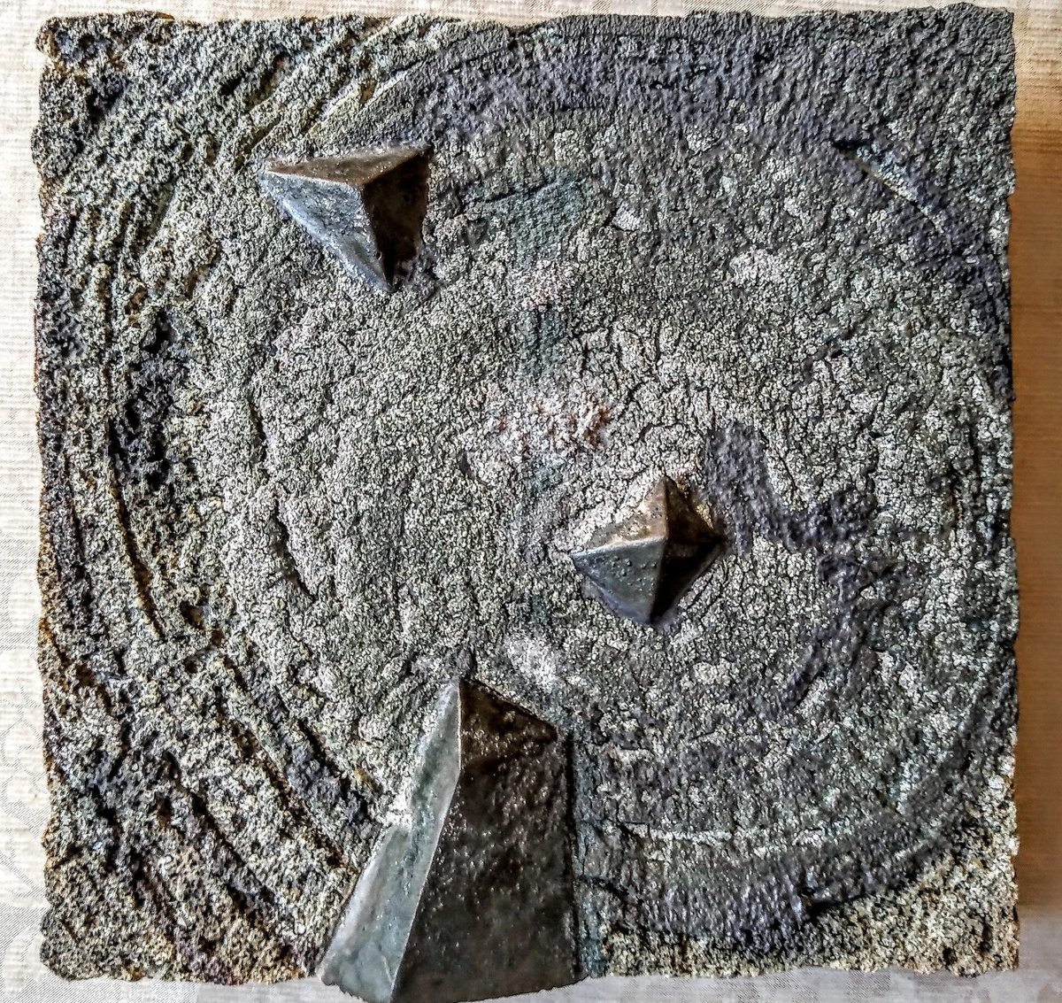 Organic Relief , Cosmos By Rossitza Trendafilova, 11 X 11, Artwork For Sale On Artfinder