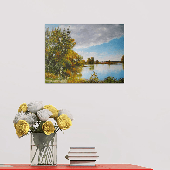 Autumn Riverside View