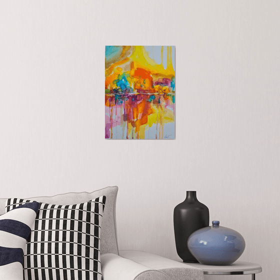 Enjoy the moments (30x40cm)