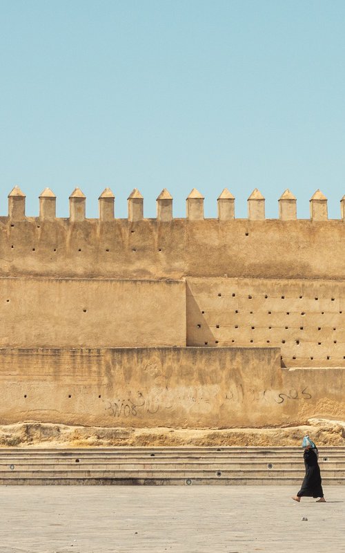 Walls of Fes by Serge Horta