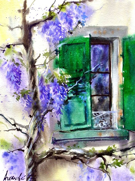 Wisteria from Cully II