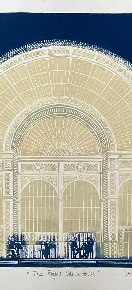 The Royal Opera House by Alison  Headley