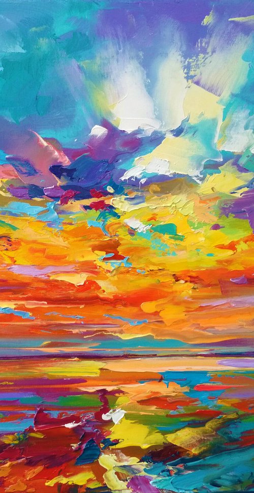 Abstract  seascape 01 by Andrej  Ostapchuk