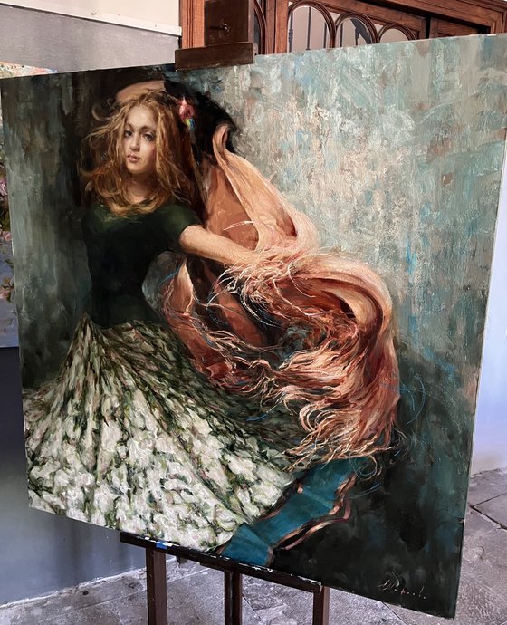 DANCING WITH A SHAWL