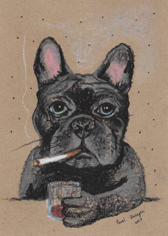 French bulldog and bad behavi