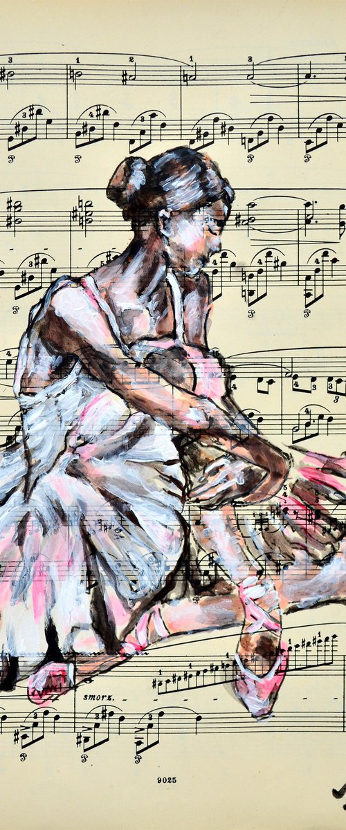 Ballerina XIX- Music Page by Misty Lady - M. Nierobisz