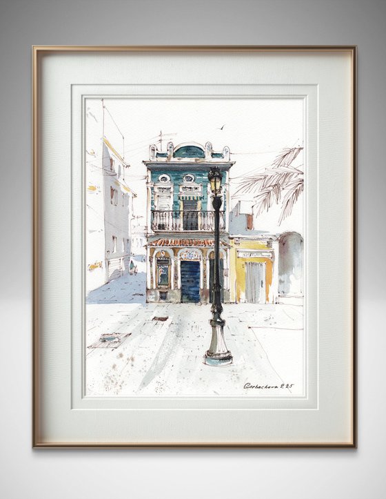 Valencia's Sunlit Pai(Diptych)