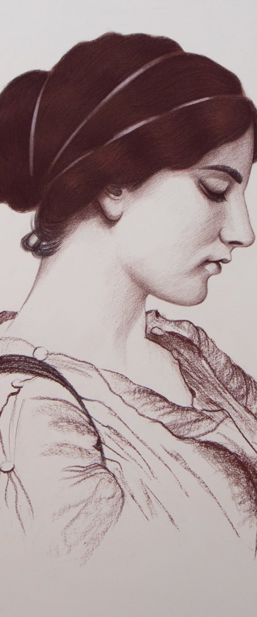 Woman Portrait No.1 by Mariam Darchiashvili