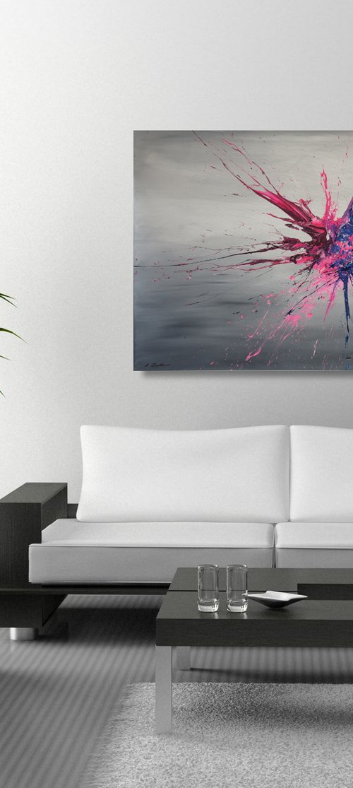 Pink Blues Gone Wild by Ansgar Dressler