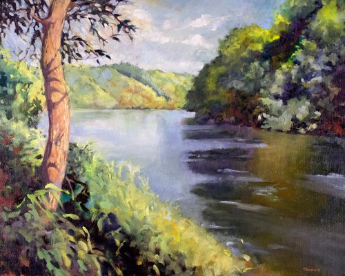 French Broad Afternoon Limited Edition by Catherine Twomey
