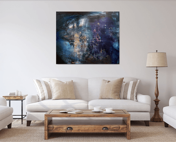 The Childhood Of Chaos 6 Large Painting Mindscape Lightscape By O KLOSKA