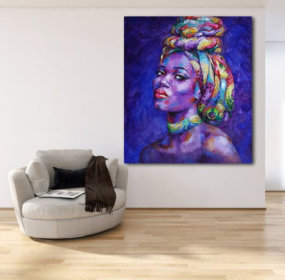 Whisper of the night Oil painting by Viktoria Lapteva | Artfinder