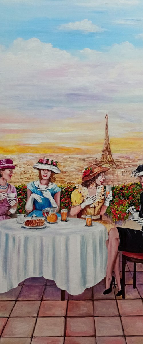 Breakfast in Paris by Anna Rita Angiolelli