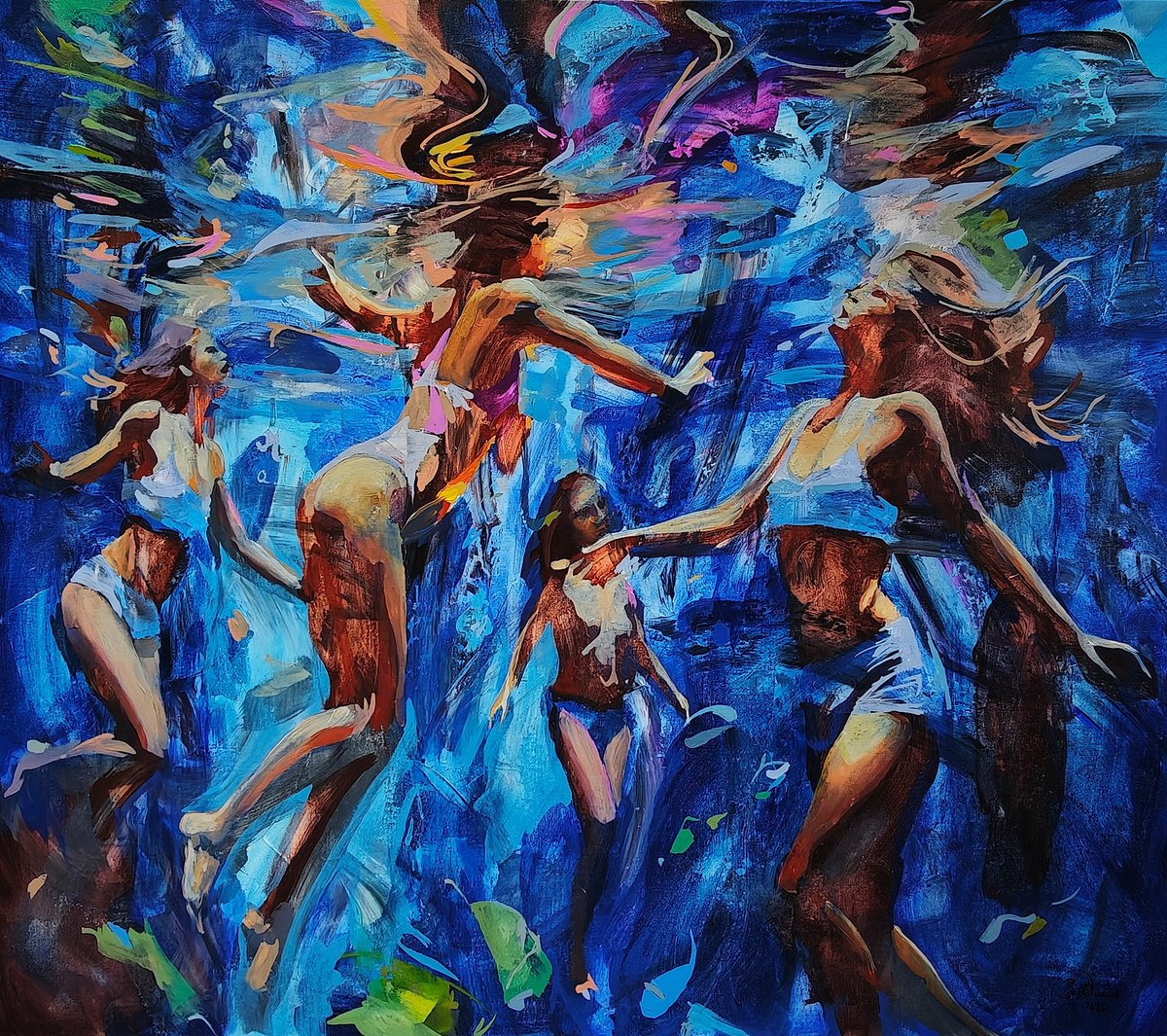  Floating Shadows By Daniel Bulimar Henciu, 43 X 37, Artwork For Sale On Artfinder