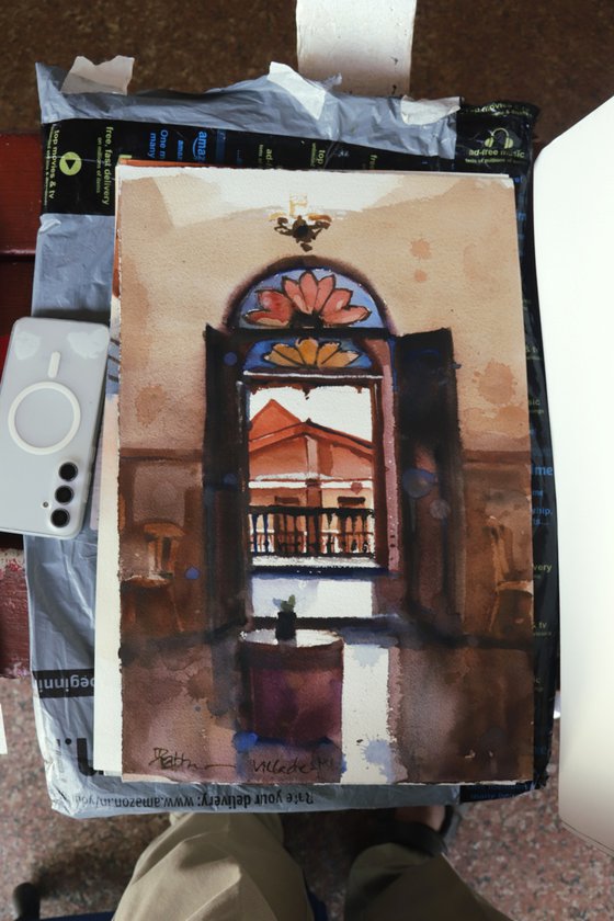 Light in the Mahe villa 1