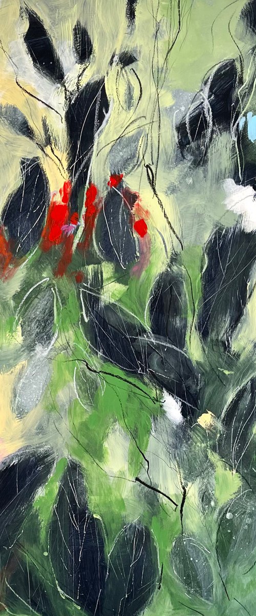 Red berries and leaves by Alessandro Andreuccetti