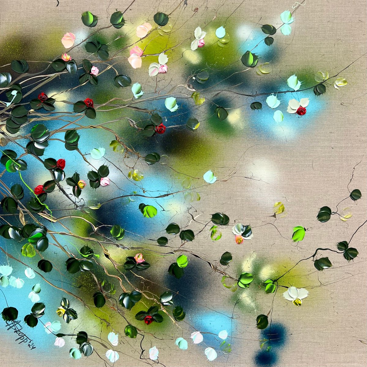 Calm in Petals by Anastassia Skopp