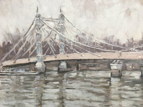 Albert bridge en plein air - London