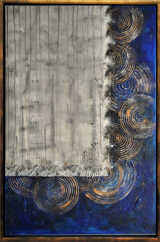 Imagination II - Abstract Art - Acrylic Painting - Canvas Art - Framed Painting - Abstract  Painting - Ready to Hang