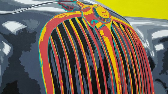 Automobiles – Classic meets Pop - Jaguar Mark 1960
