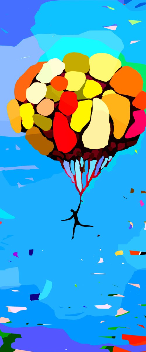 The Balloon of the Park by Alejos