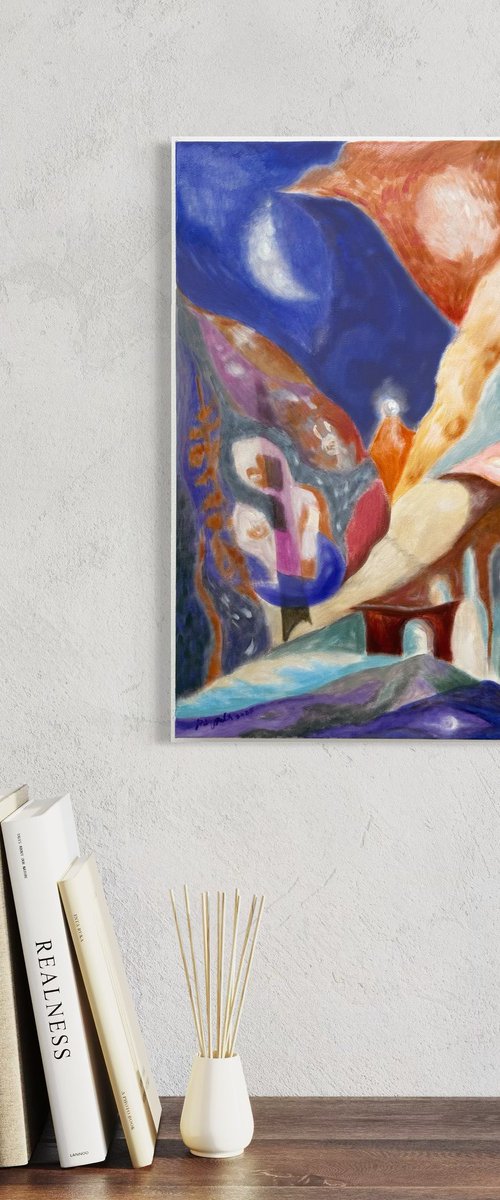 Last autumn night by Mengqiu Li