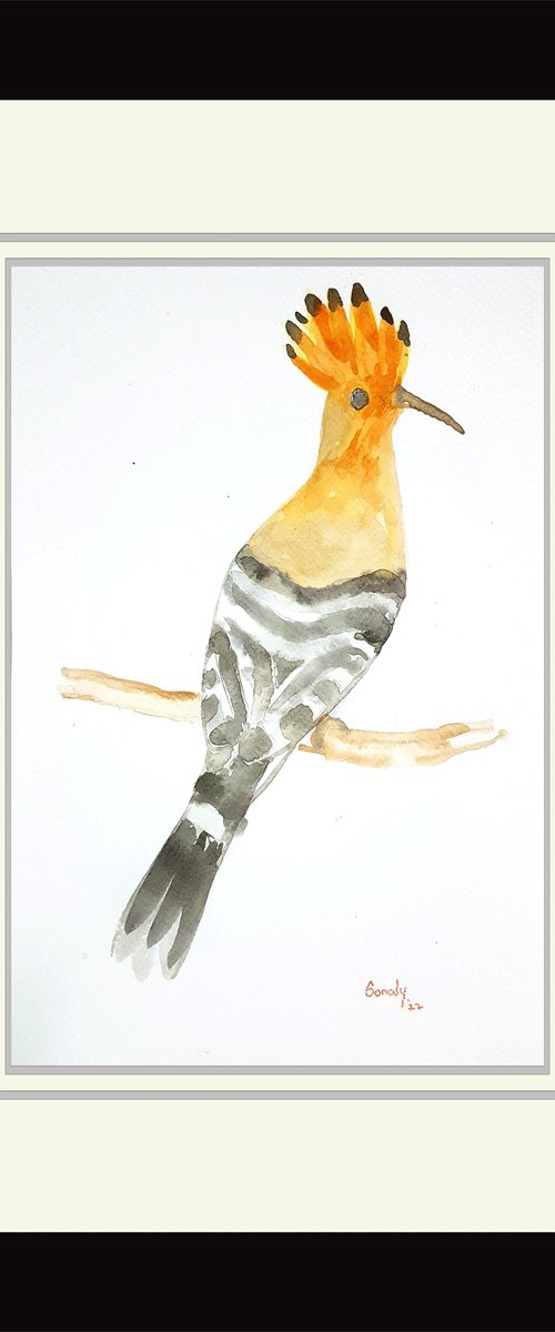 WATERCOLOR - BIRDS 8 by Sonaly Gandhi