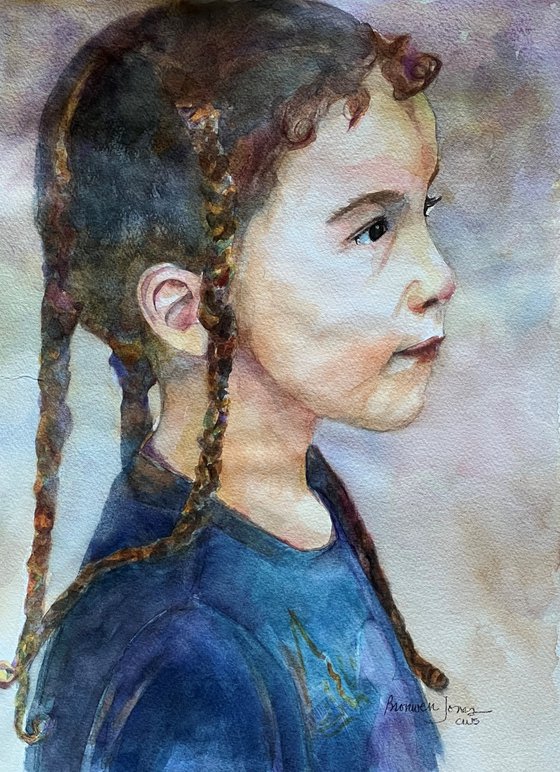 Girl with the Golden Braids
