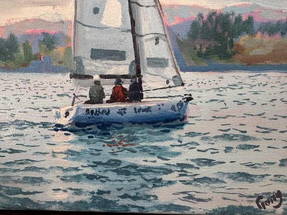Seascape with Sailboats 51