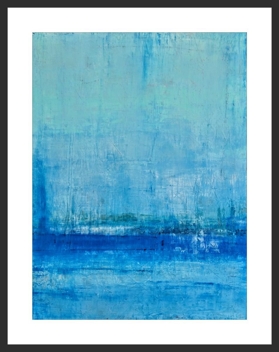 Seascape Abstracted (Seascape Series) by Jane Efroni