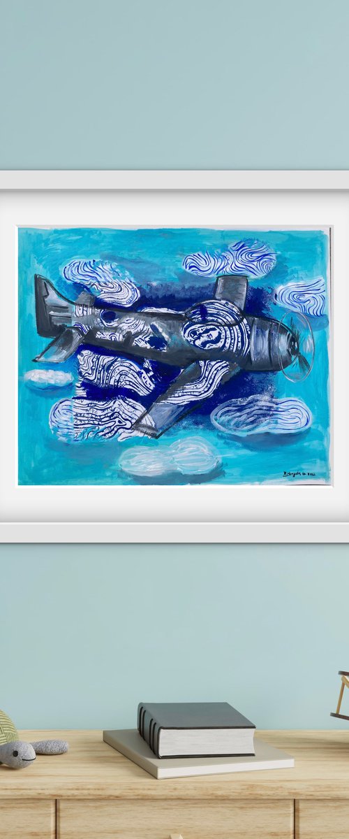 Flying into the clouds by Roberto Munguia Garcia