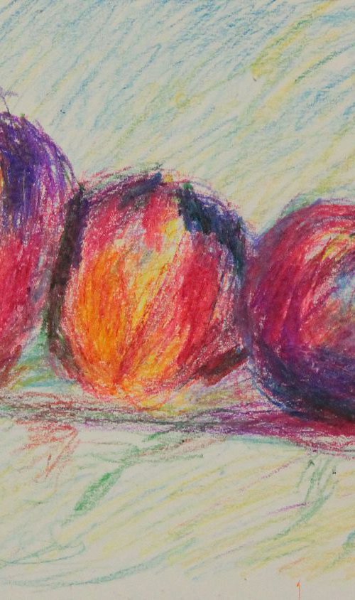 Three apples by Alexander Shvyrkov