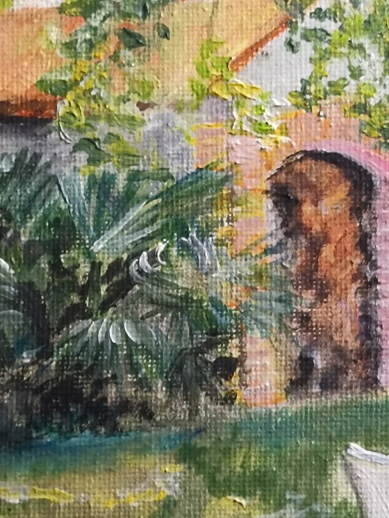 Garden in the country side