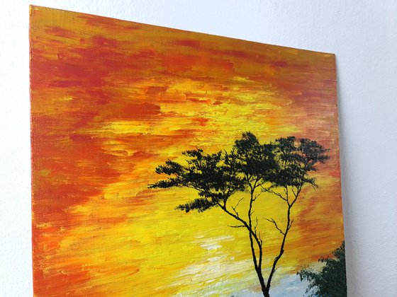 Sunny tree