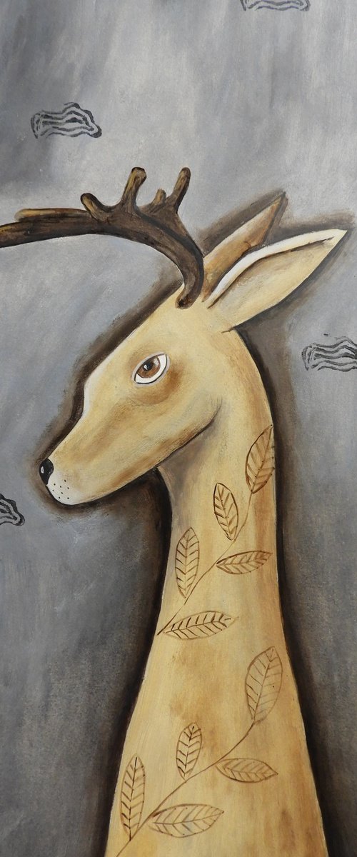 The deer by Silvia Beneforti