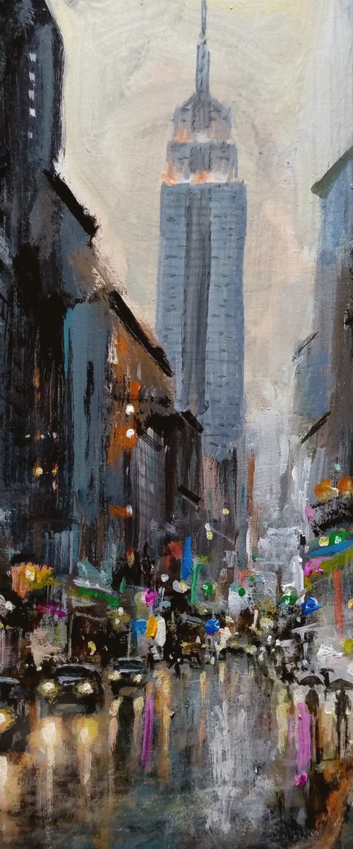 New York City in night50 by Vishalandra Dakur