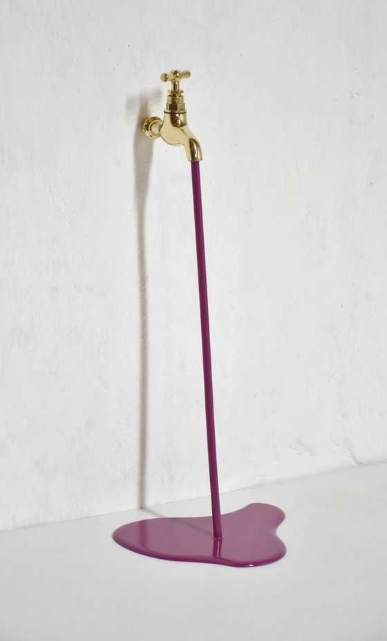 Le liquide violet