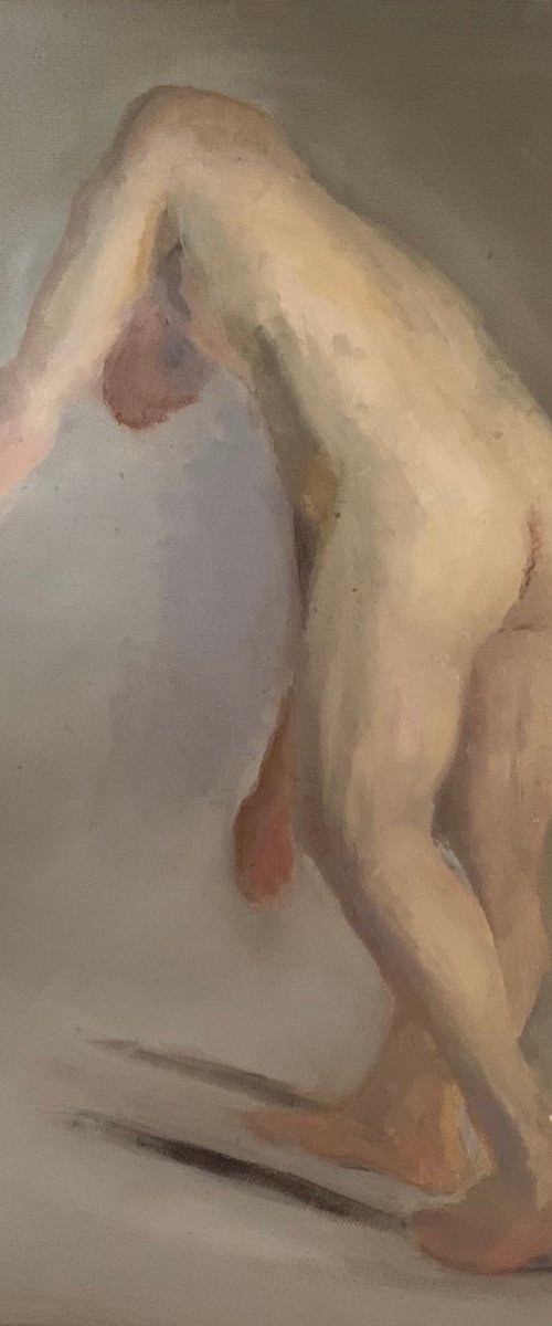 Male Standing Nude by Elizabeth B. Tucker