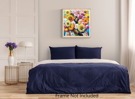 Flower Girl – Floral Portrait