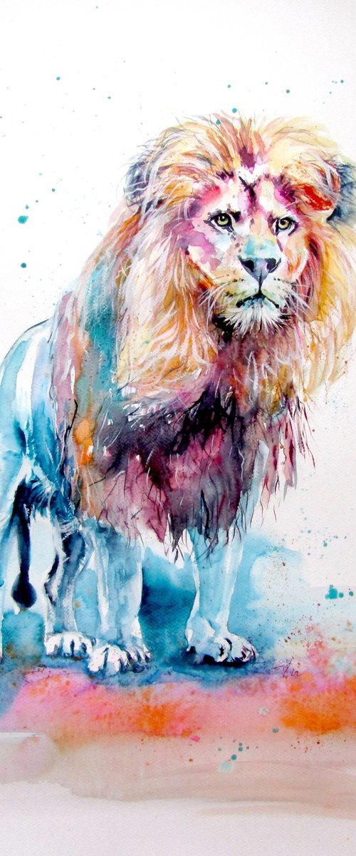 Lion II by Kovács Anna Brigitta