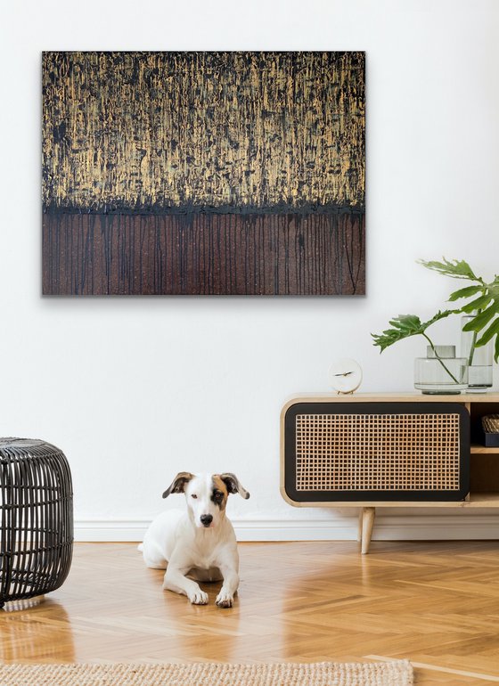 Black Gold No.5 (On Cork)