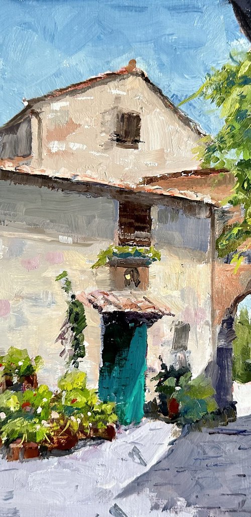 Italian Village House by Toni Swiffen