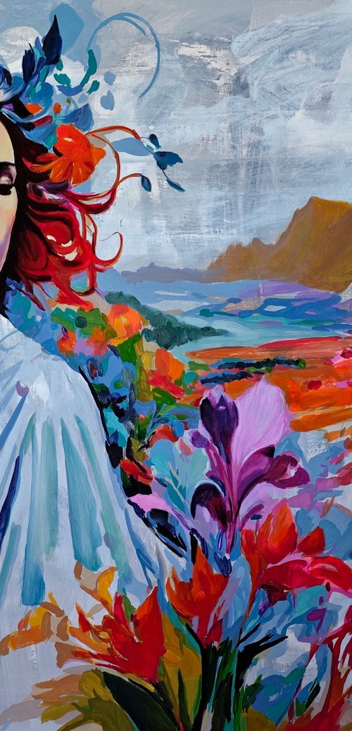 Flowers that dream by Daniel Bulimar Henciu