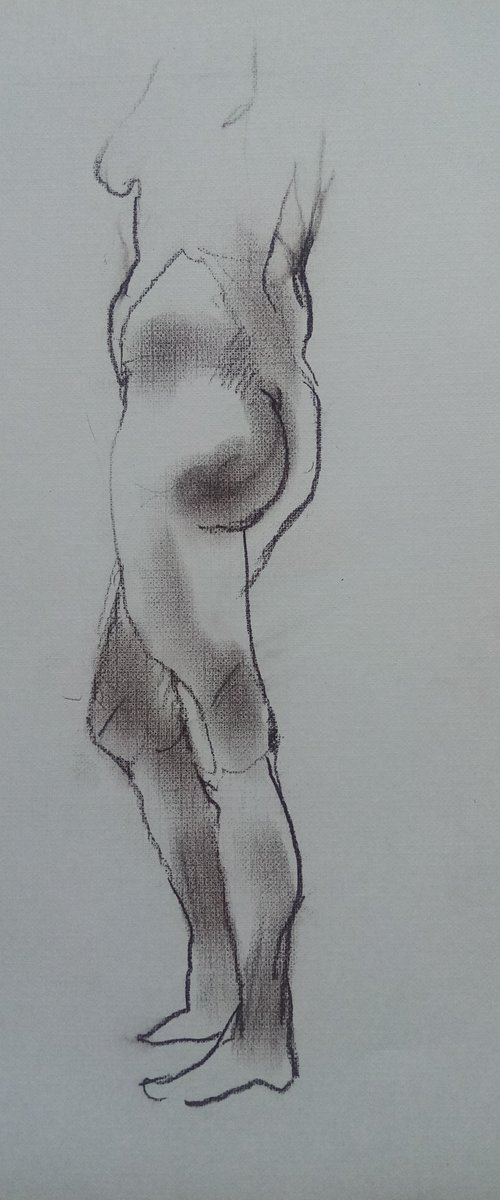 Figure study 03-04 legs by Oxana Raduga